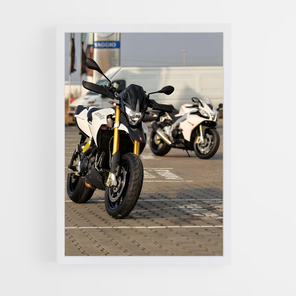 Poster Dorsoduro Noir et Blanc – affiche Aprilia (vue 3)